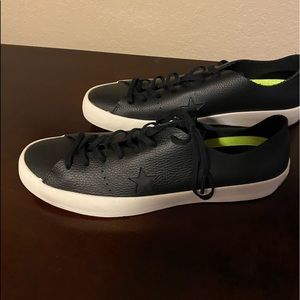 Leather Converse All Stars